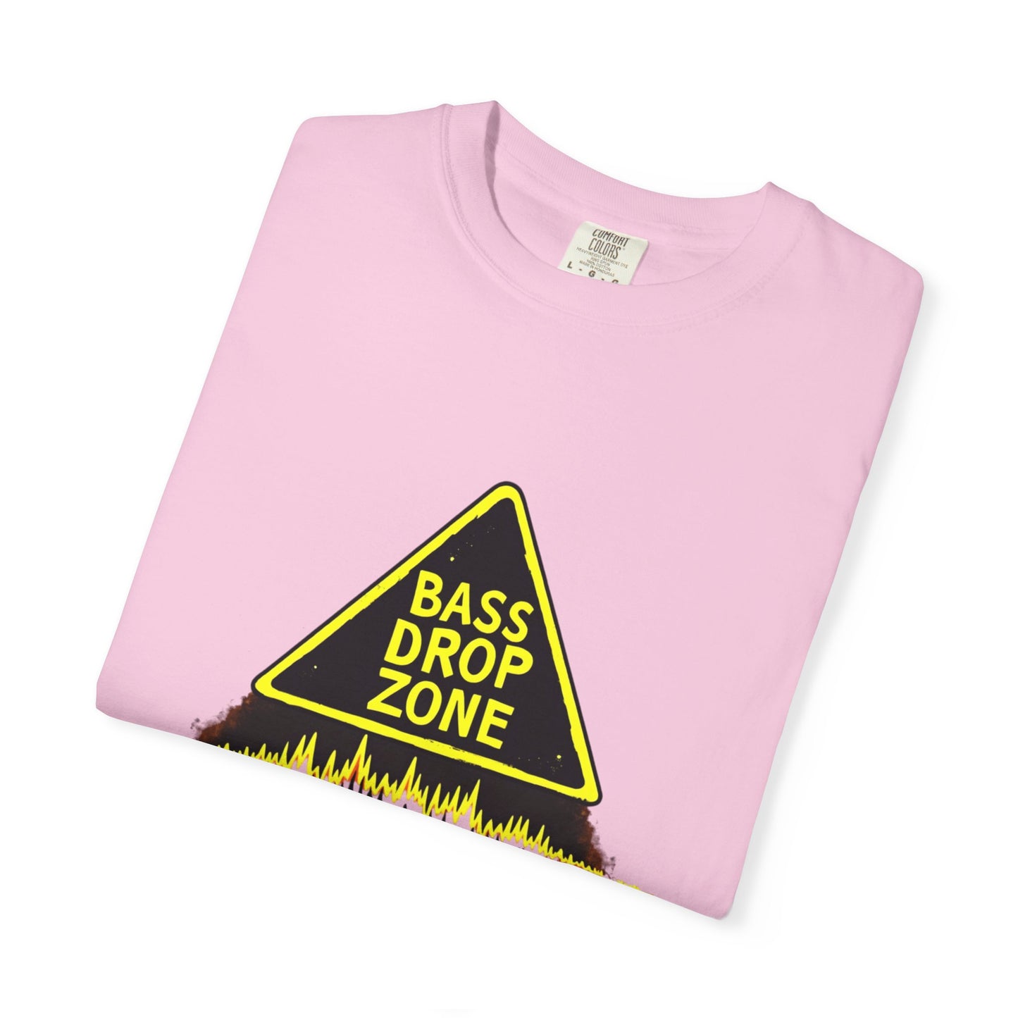 Bass Drop Zone Unisex T-Shirt, Music Lover Gift, Festival Apparel, Party Outfit, DJ Merchandise, Unique Graphic Tee