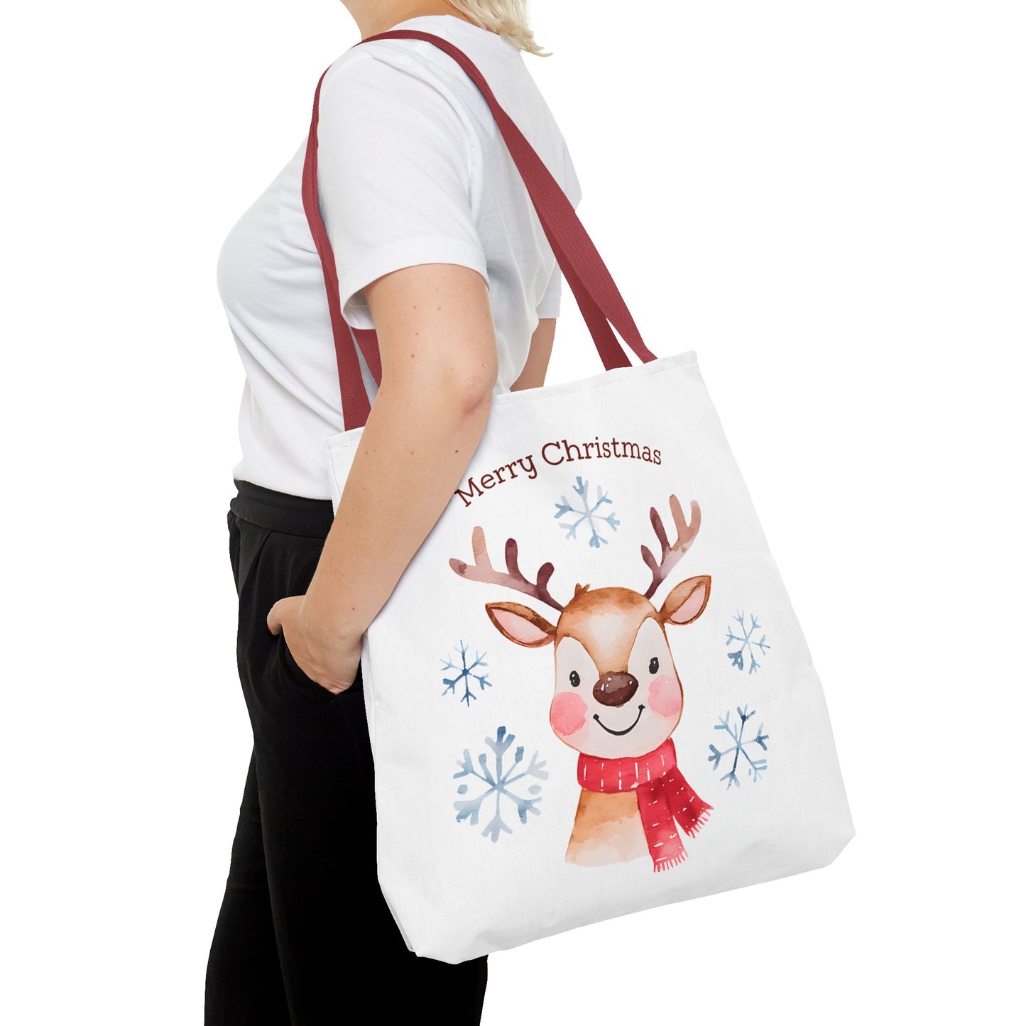 Reindeer Tote Bag for Holidays