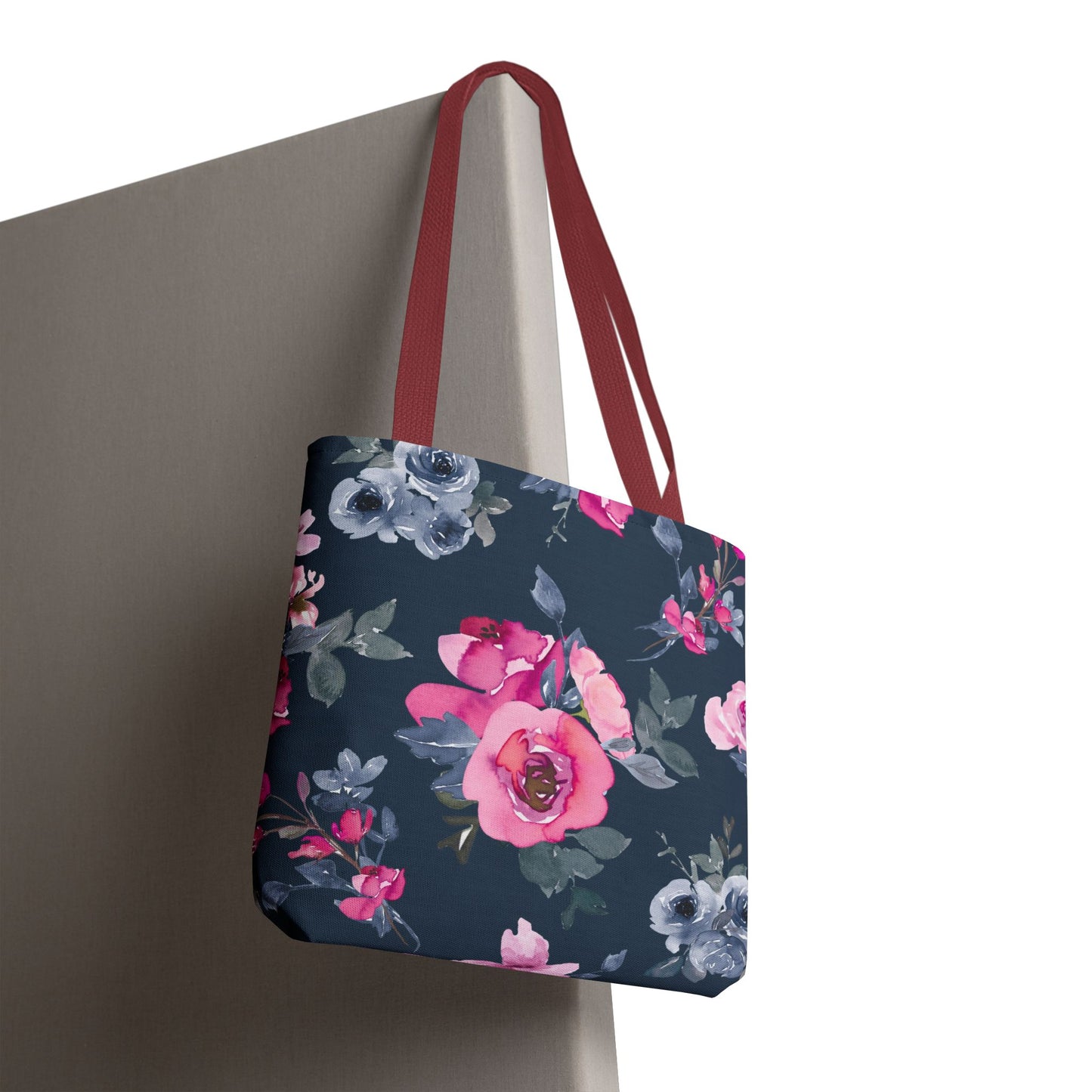 Floral Print Tote Bag, Stylish Carryall for Every Occasion, Eco-Friendly Shopping Bag, Travel Tote, Gift for Her
