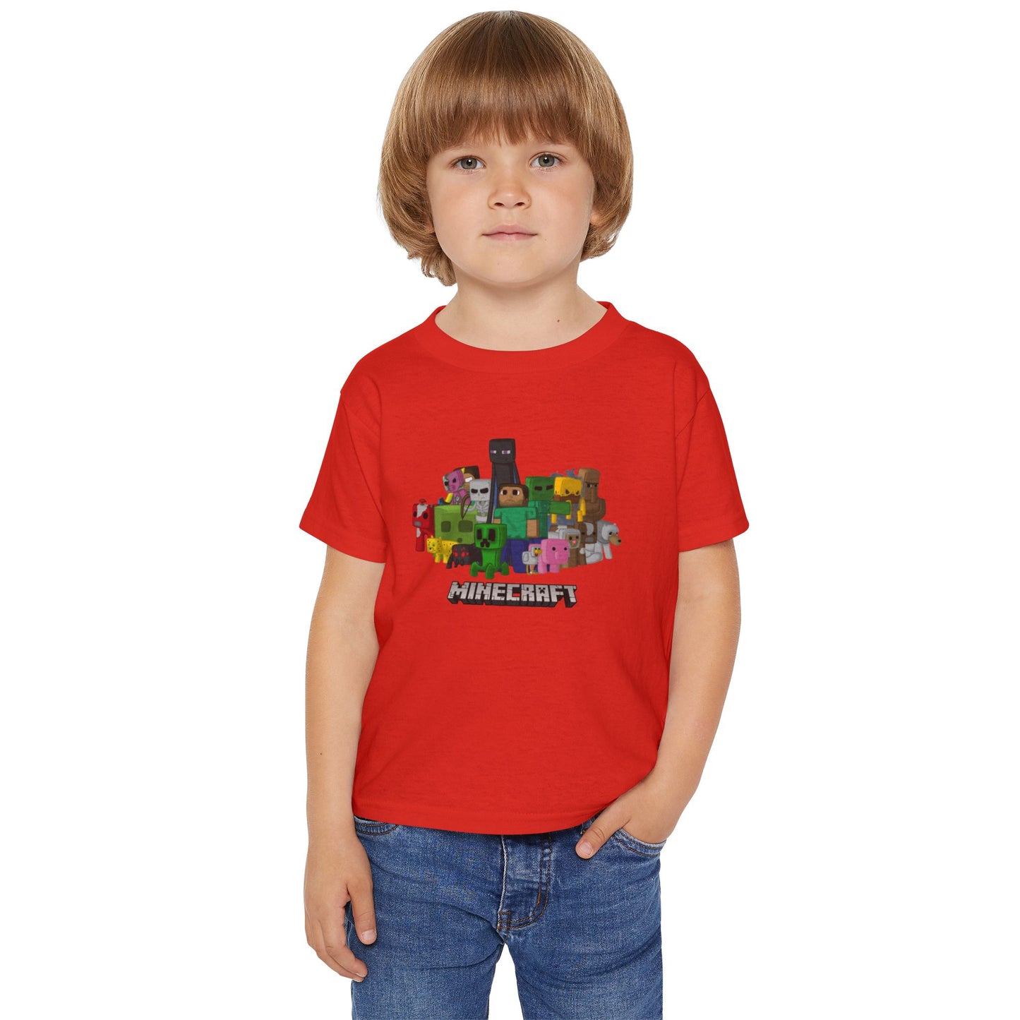 Heavy Cotton™ Toddler Minecraft T-shirt