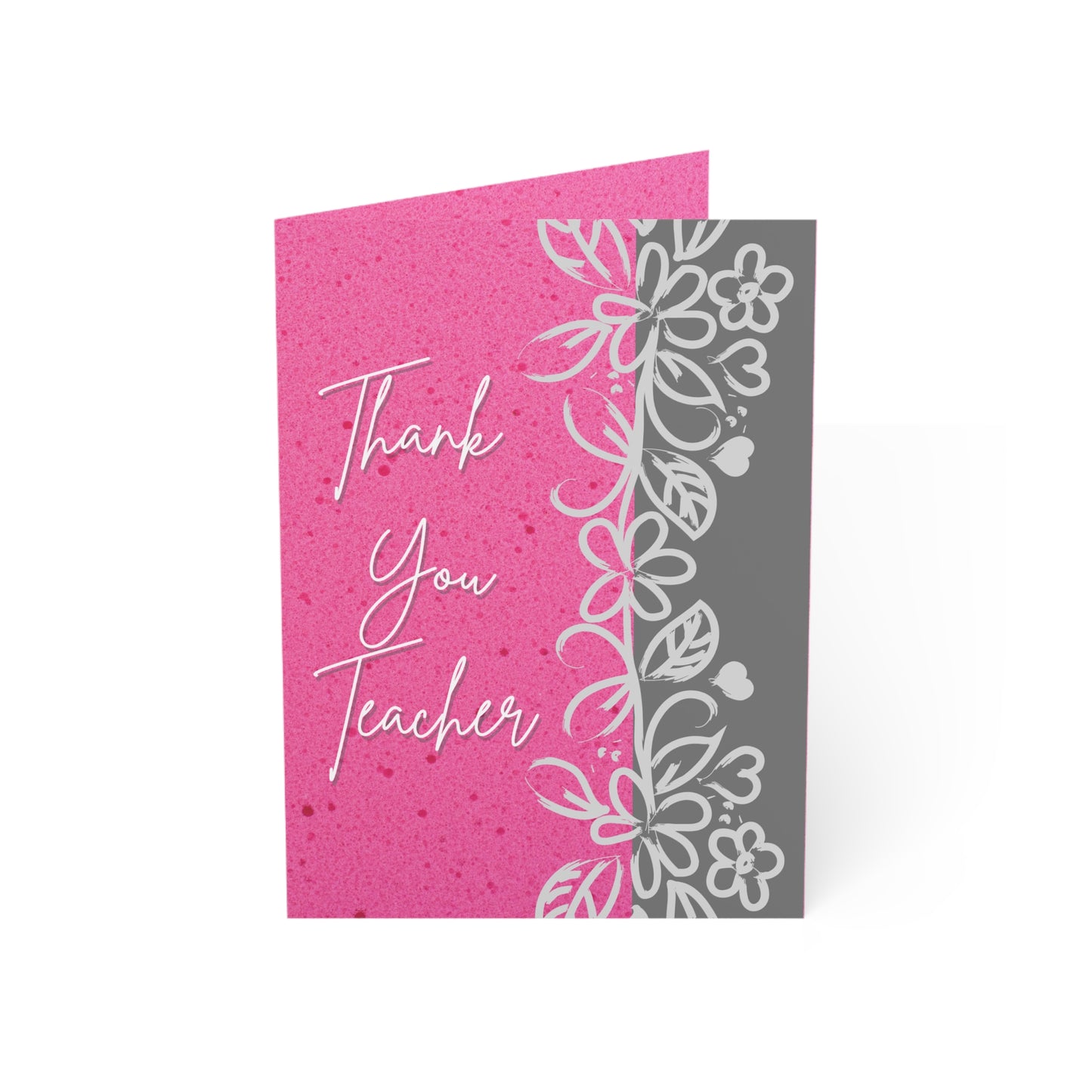 Elegant Teacher Appreciation Greeting Cards - 1, 10, 30, or 50 Pack, Thank You Card Set for Educators, Perfect for School Events, [...]