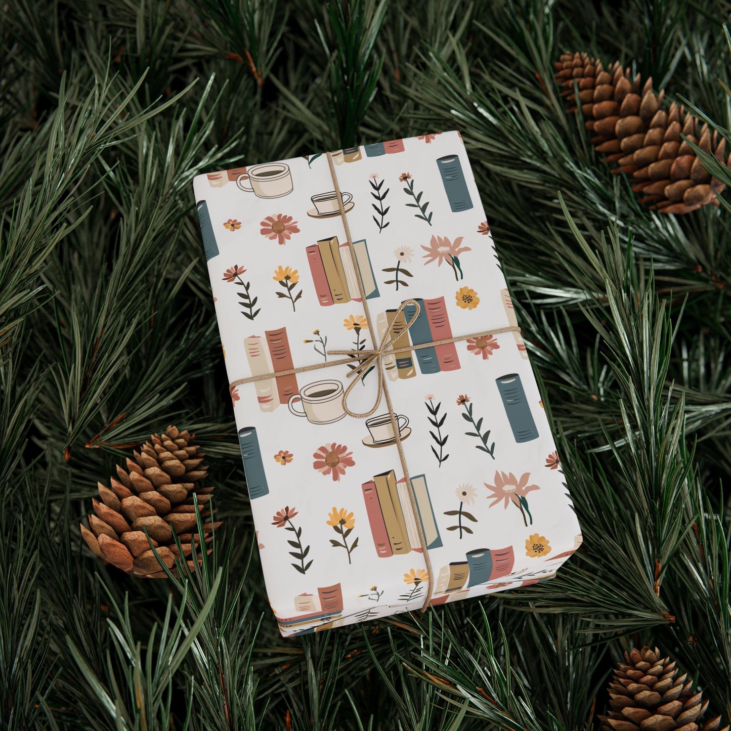 Charming Book-Themed Wrapping Paper, Perfect for Book Lovers, Gift Wrap for Holidays, Birthdays, and Celebrations, Eco-Friendly Decor, [...]