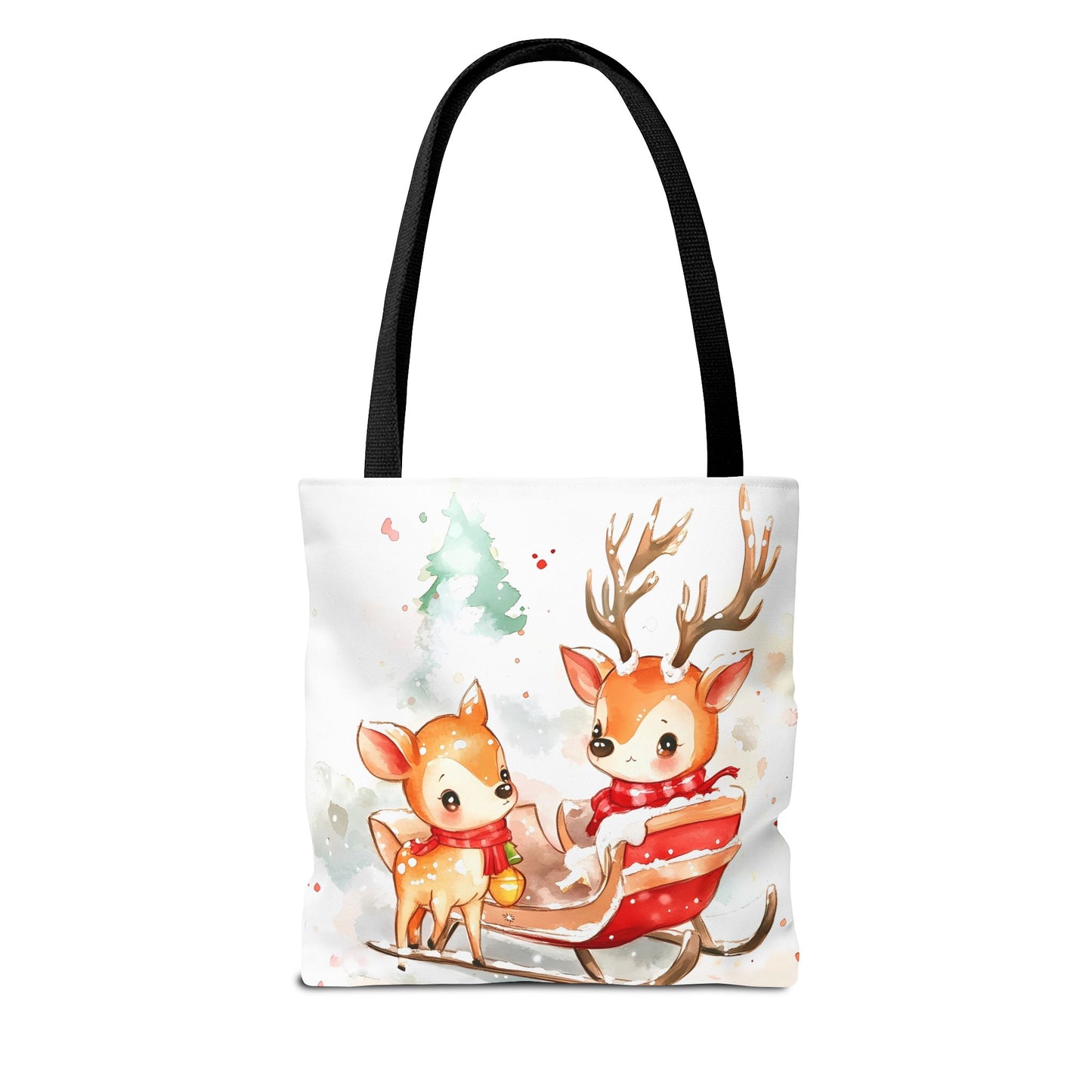 Christmas Deer Tote Bag