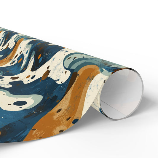 Artistic Wrapping Paper, Colorful Gift Wrap, Modern Decorative Paper, Unique Present Cover, Creative Packaging Solution