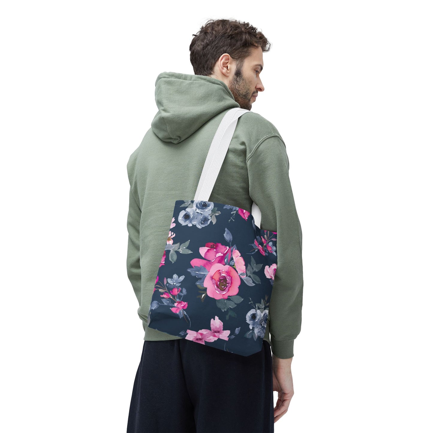 Floral Print Tote Bag, Stylish Carryall for Every Occasion, Eco-Friendly Shopping Bag, Travel Tote, Gift for Her