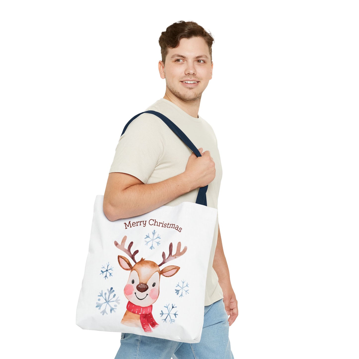 Reindeer Tote Bag for Holidays