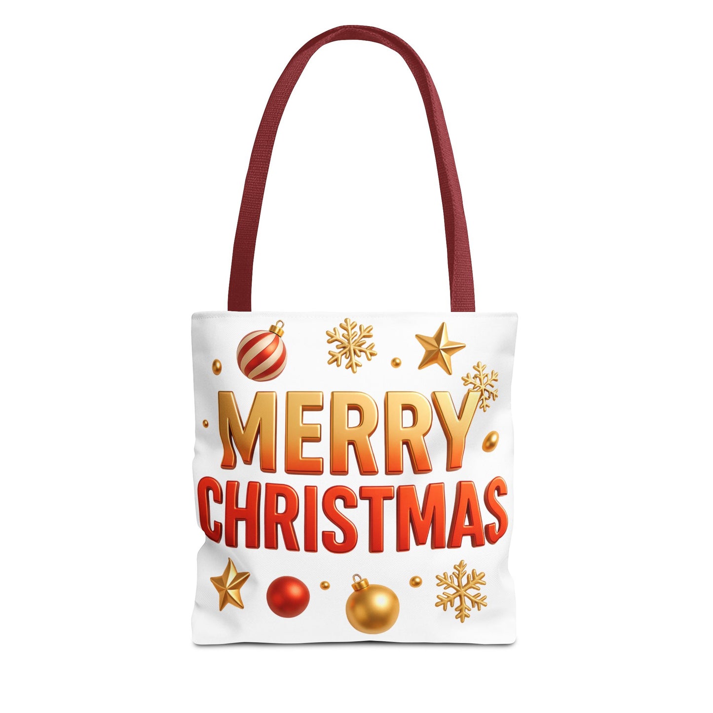 Christmas Tote Bag - Merry Christmas Holiday Shopper