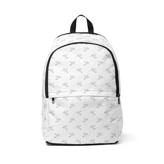 Stylish Unisex Fabric Backpack - Perfect for School, Travel, Gym, Gifts, Everyday Use | Unique Floral Design