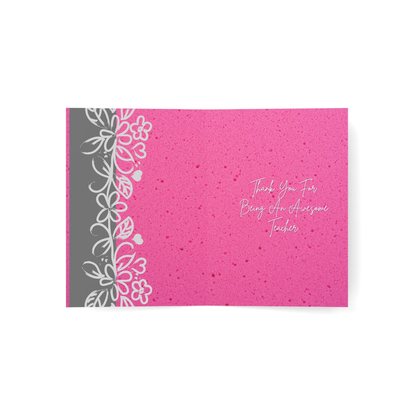 Elegant Teacher Appreciation Greeting Cards - 1, 10, 30, or 50 Pack, Thank You Card Set for Educators, Perfect for School Events, [...]