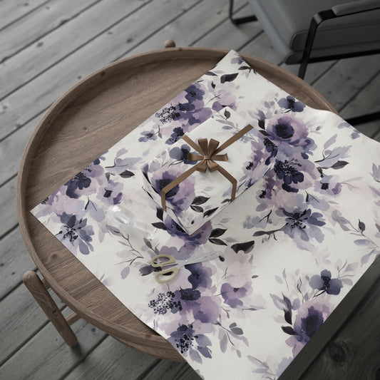 Elegant Floral Wrapping Paper, Gift Wrap for Every Occasion, Birthday, Wedding, Baby Shower, Holiday