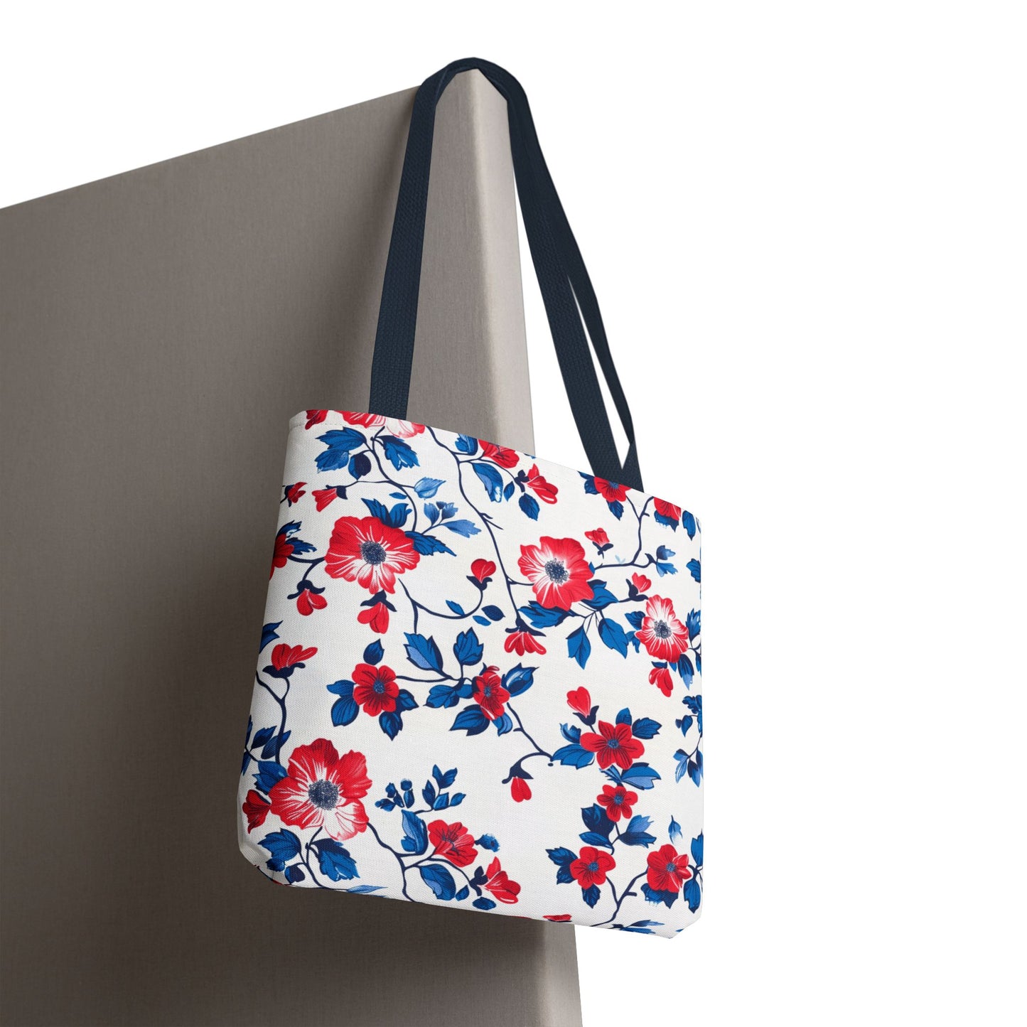 Floral Print Tote Bag, Perfect for Everyday Use, Shopping, Beach Days, Mother’s Day Gift, Eco-Friendly Carryall