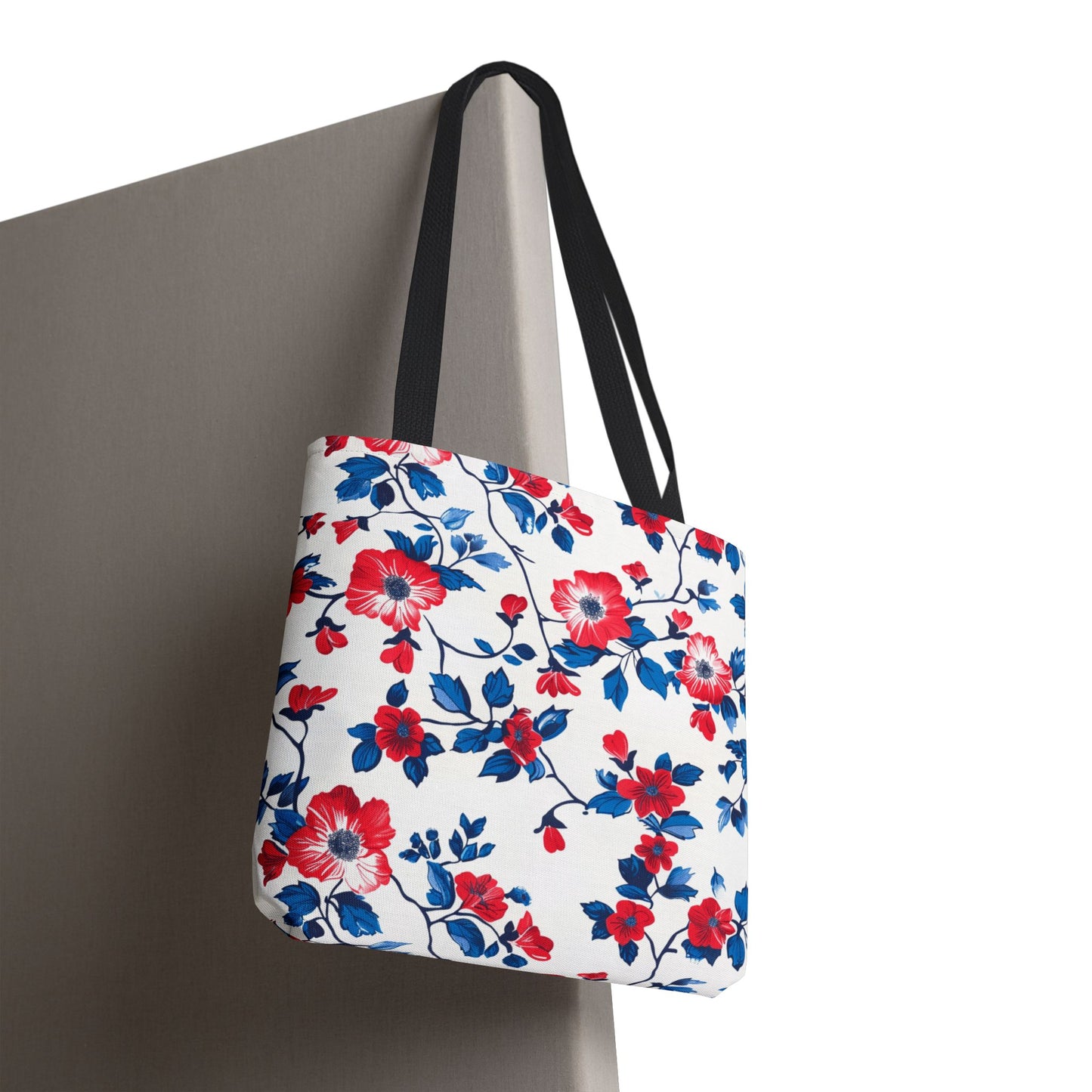 Floral Print Tote Bag, Perfect for Everyday Use, Shopping, Beach Days, Mother’s Day Gift, Eco-Friendly Carryall