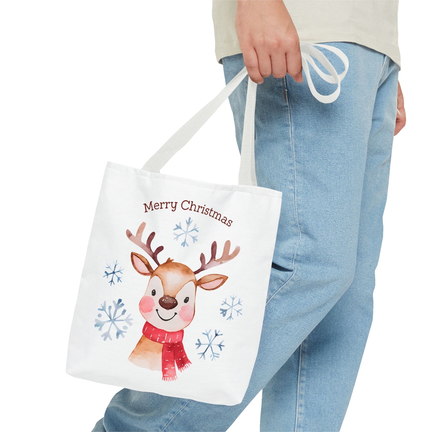 Reindeer Tote Bag for Holidays
