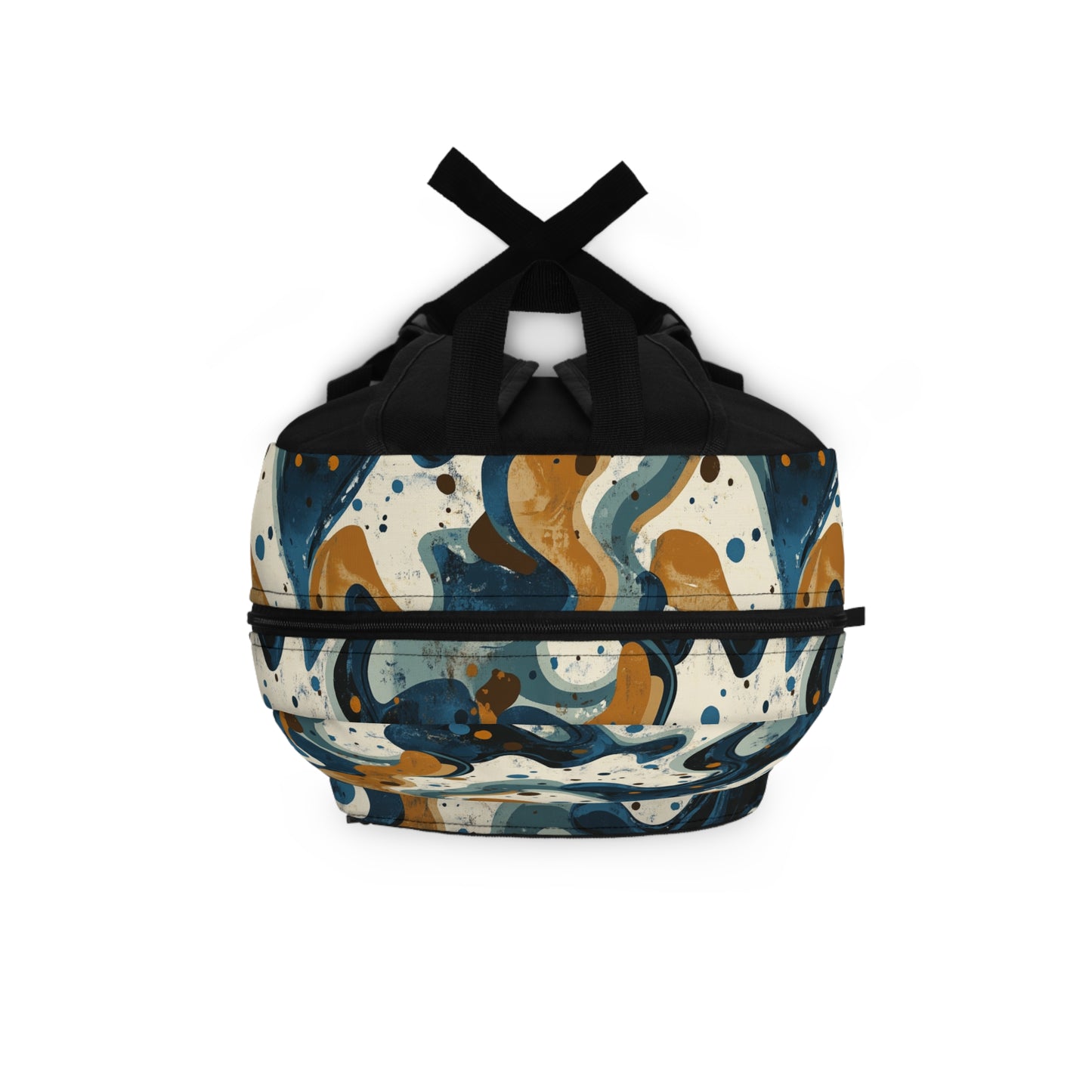 Trendy Abstract Backpack, Stylish School Bag, Unique Gift for Students, Colorful Tote for Hiking, Versatile Everyday Use