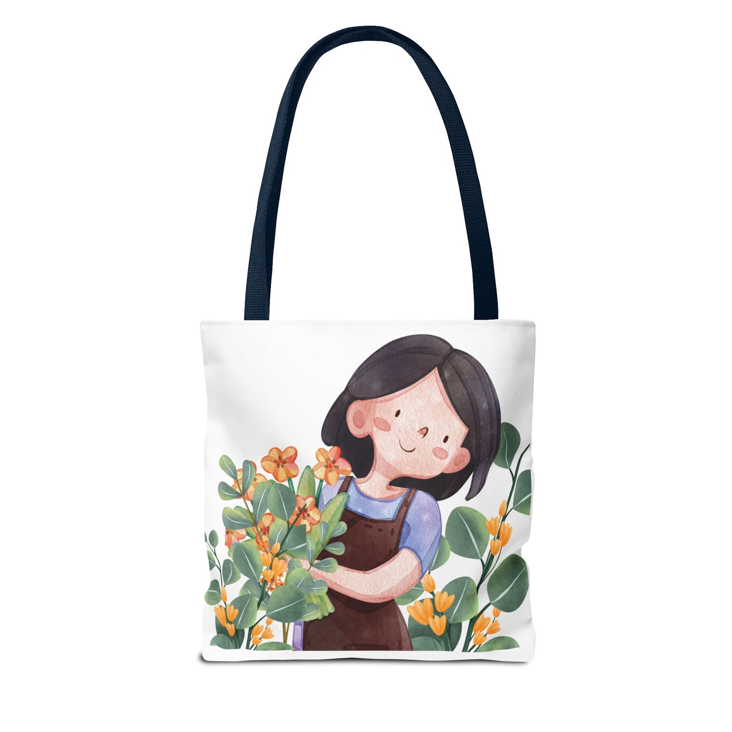 Thank You Teacher Tote Bag | Floral AOP Design | Appreciation Gift | Back to School | Teacher's Day | Eco-Friendly Carryall