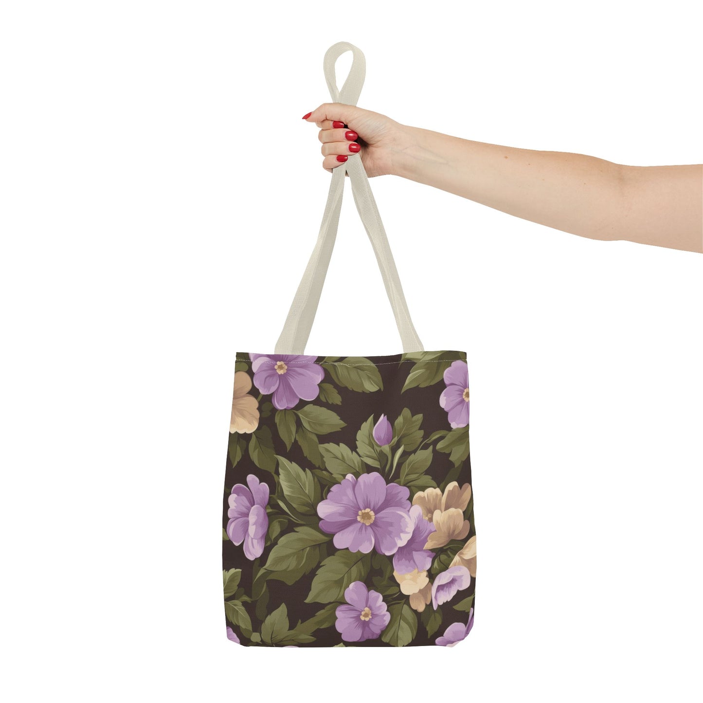 Floral Tote Bag, Stylish Shopping Bag, Eco-Friendly Carryall, Mother's Day Gift, Weekend Getaway Essential