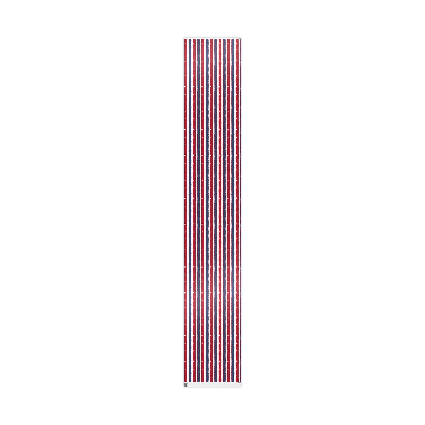 Patriotic Wrapping Paper | Red White Blue Gift Wrap for Independence Day, Memorial Day, Birthday, Holiday Events