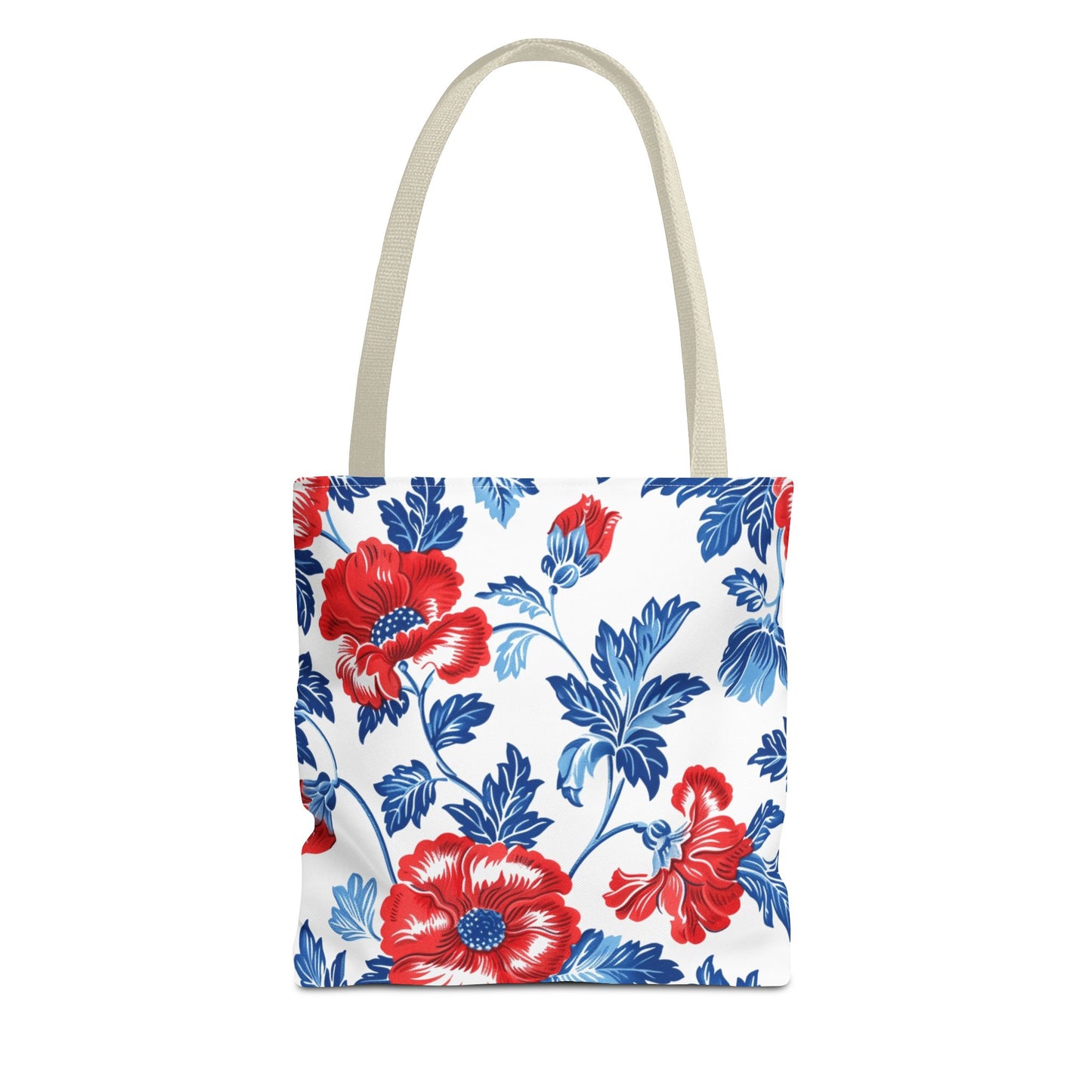 Floral Print Tote Bag for Everyday Use, Stylish Shopper, Reusable Grocery Bag, Gift for Her, Beach or Travel Accessory