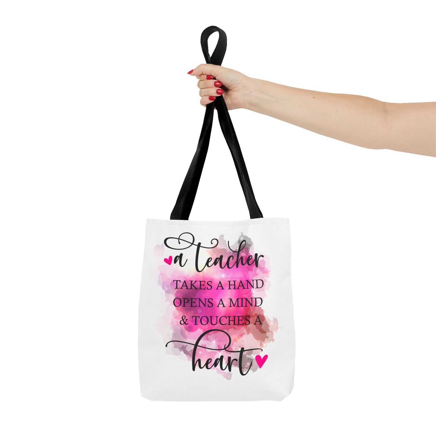 Heartfelt Teacher Tote Bag | Perfect Gift for Educators, Back to School, Teacher Appreciation, Sustainable Style