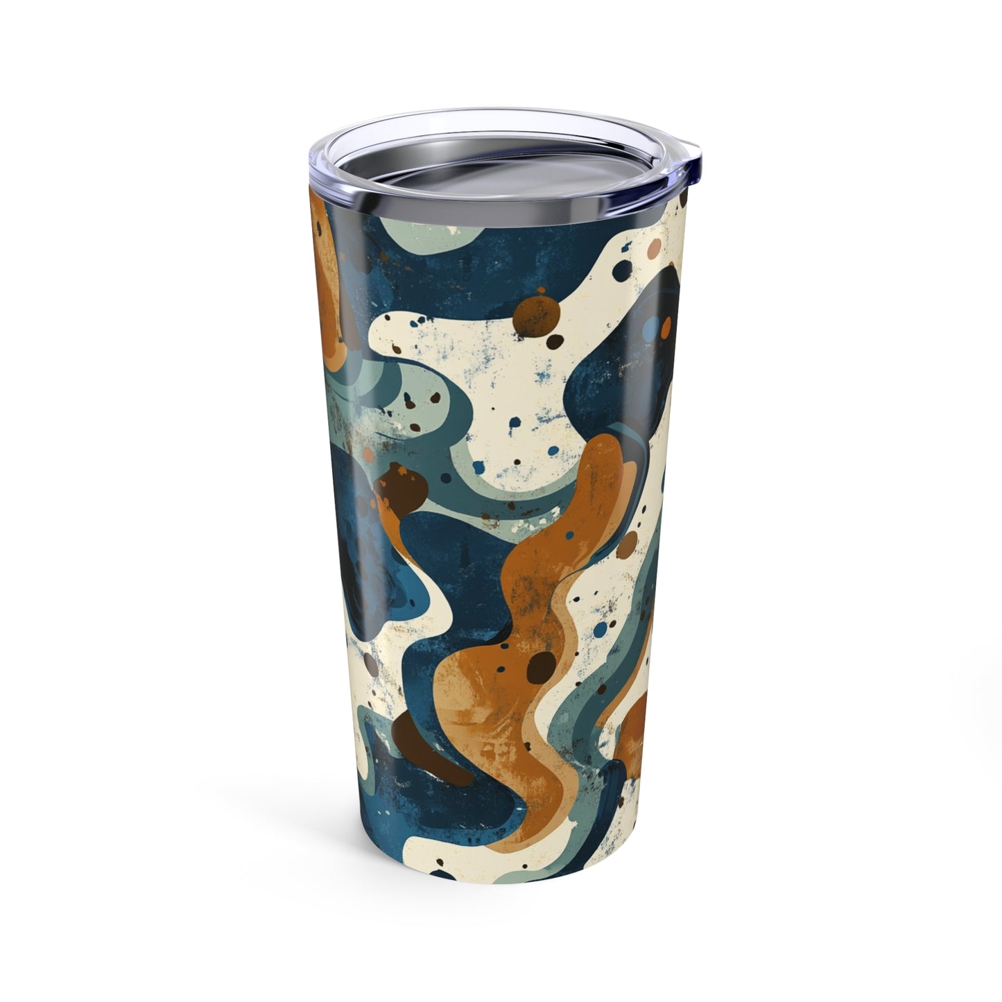 Abstract Art 20oz Tumbler, Stylish Coffee Travel Mug, Modern Drinkware, Trendy Gift for Her, Boho Kitchen Accessory