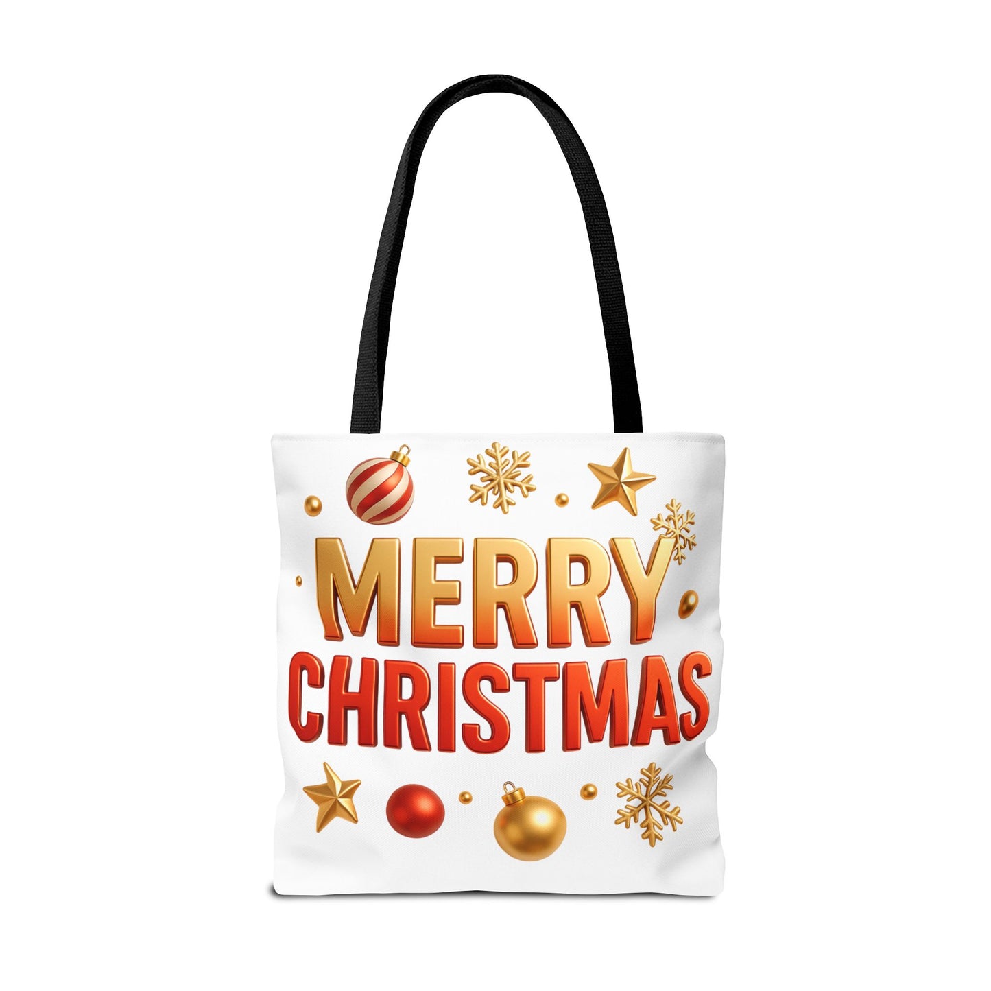Christmas Tote Bag - Merry Christmas Holiday Shopper