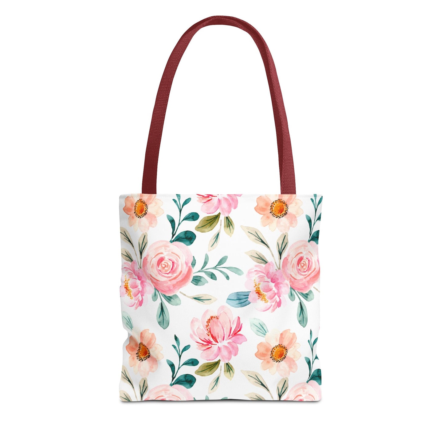 Floral Print Tote Bag, Stylish Shopping, Eco-Friendly Gift, Beach Bag, Floral Tote, Everyday Carryall