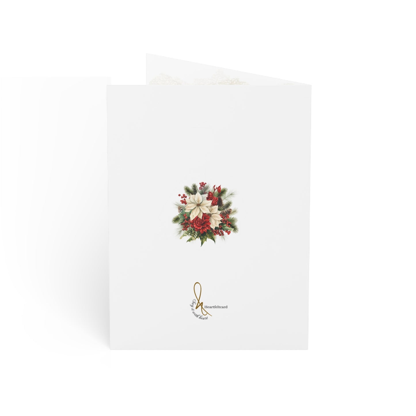 Festive Christmas Greeting Cards - Set of 1, 10, 30, or 50pcs