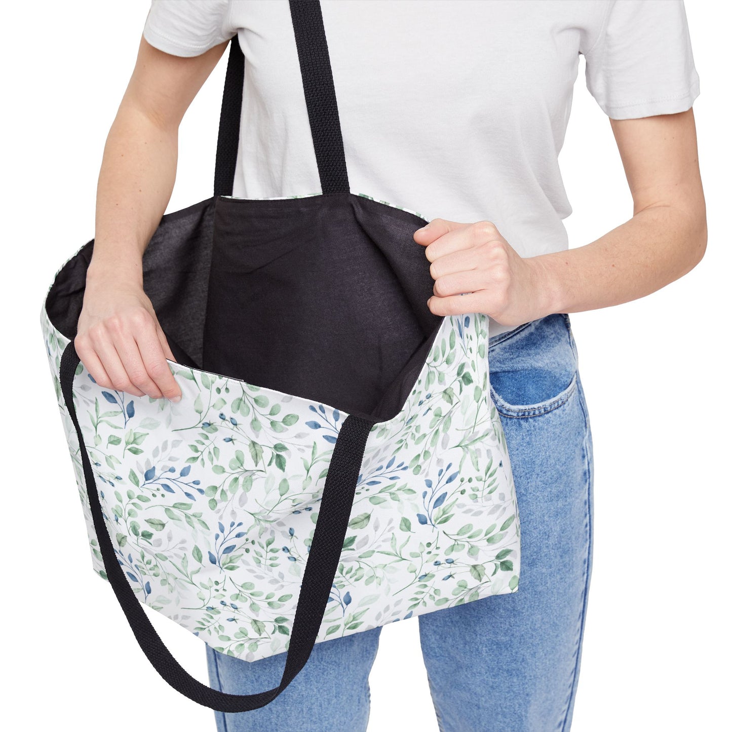 Botanical Weekend Tote Bag | Floral Travel Bag, Shopping Tote, Mother’s Day Gift, Beach Bag, Weekend Getaway Essentials