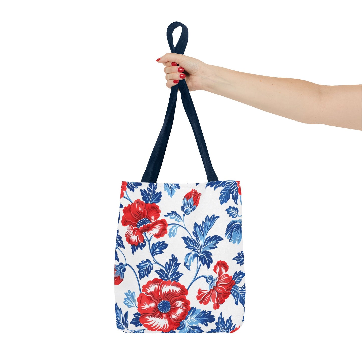 Floral Print Tote Bag for Everyday Use, Stylish Shopper, Reusable Grocery Bag, Gift for Her, Beach or Travel Accessory
