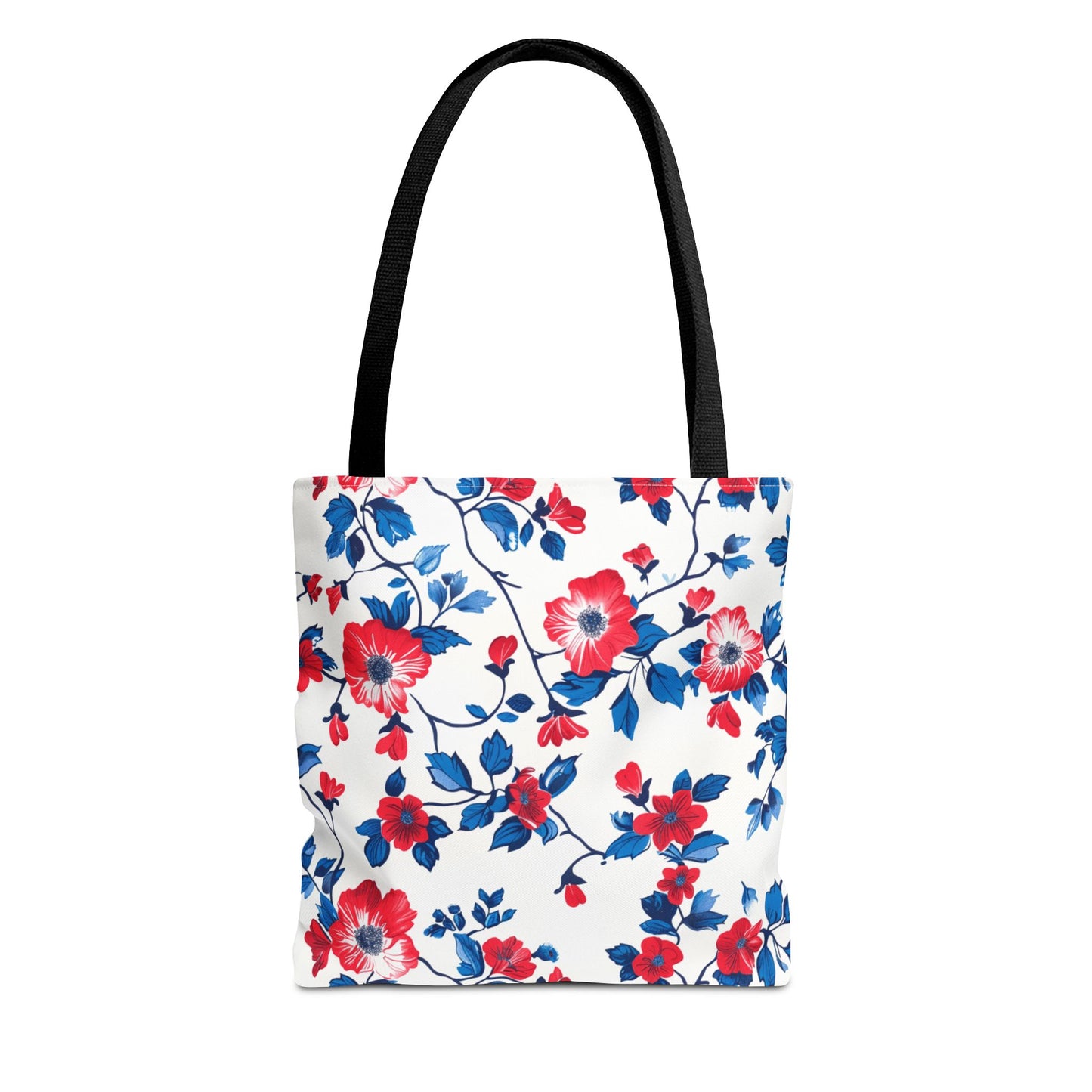 Floral Print Tote Bag, Perfect for Everyday Use, Shopping, Beach Days, Mother’s Day Gift, Eco-Friendly Carryall