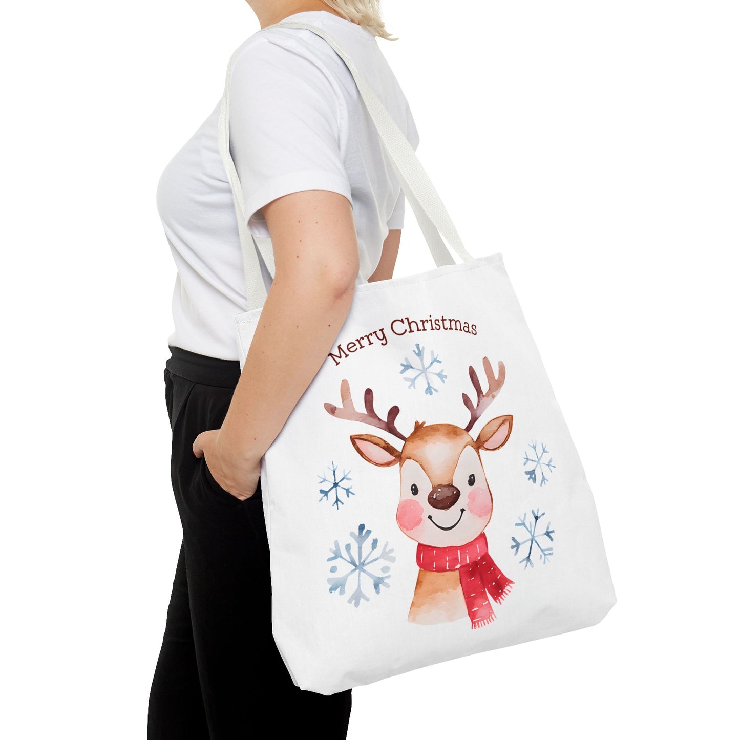 Reindeer Tote Bag for Holidays