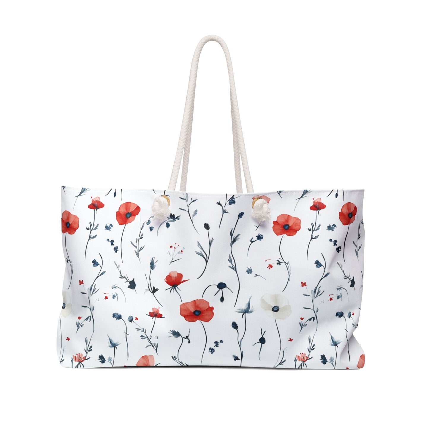 Floral Weekender Bag | Stylish Travel Tote, Beach Bag, Gym Bag, Overnight Bag, Gift for Her