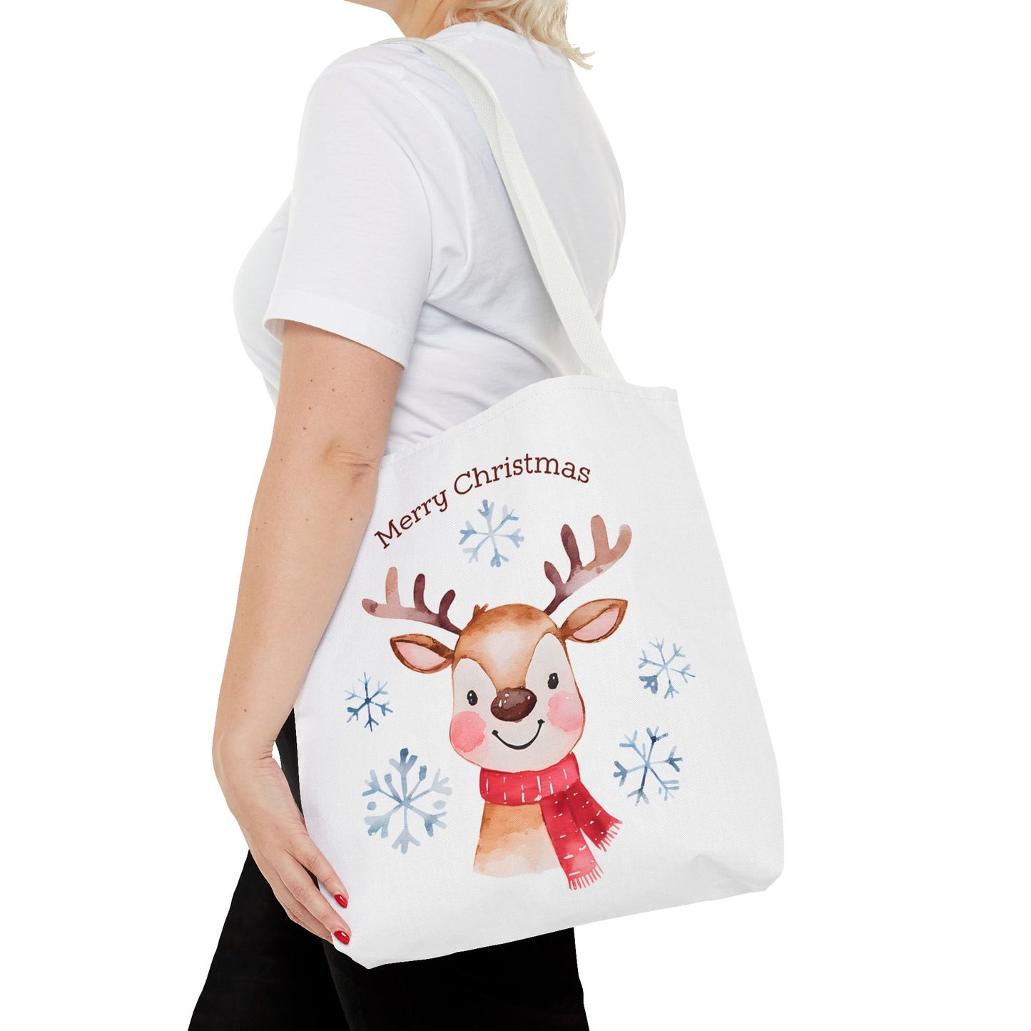 Reindeer Tote Bag for Holidays