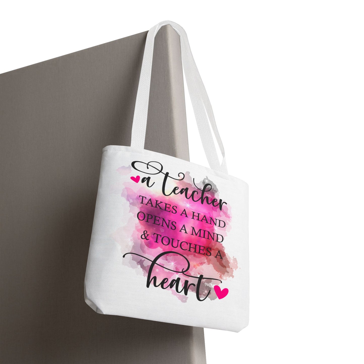 Heartfelt Teacher Tote Bag | Perfect Gift for Educators, Back to School, Teacher Appreciation, Sustainable Style