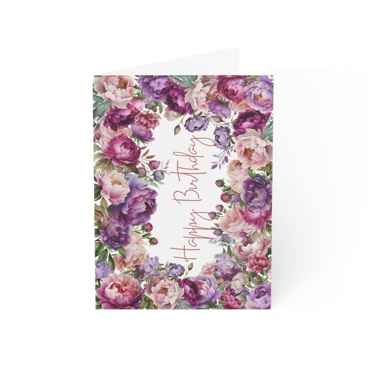 Floral Greeting Cards - Elegant Birthday Wishes, Thank You Notes, Feminine Cards, Note Cards, Floral Stationery