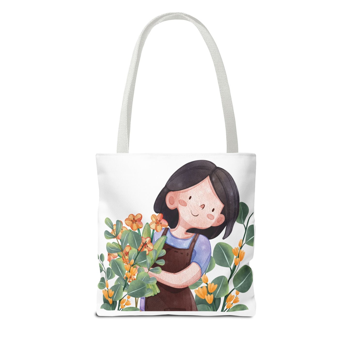 Thank You Teacher Tote Bag | Floral AOP Design | Appreciation Gift | Back to School | Teacher's Day | Eco-Friendly Carryall