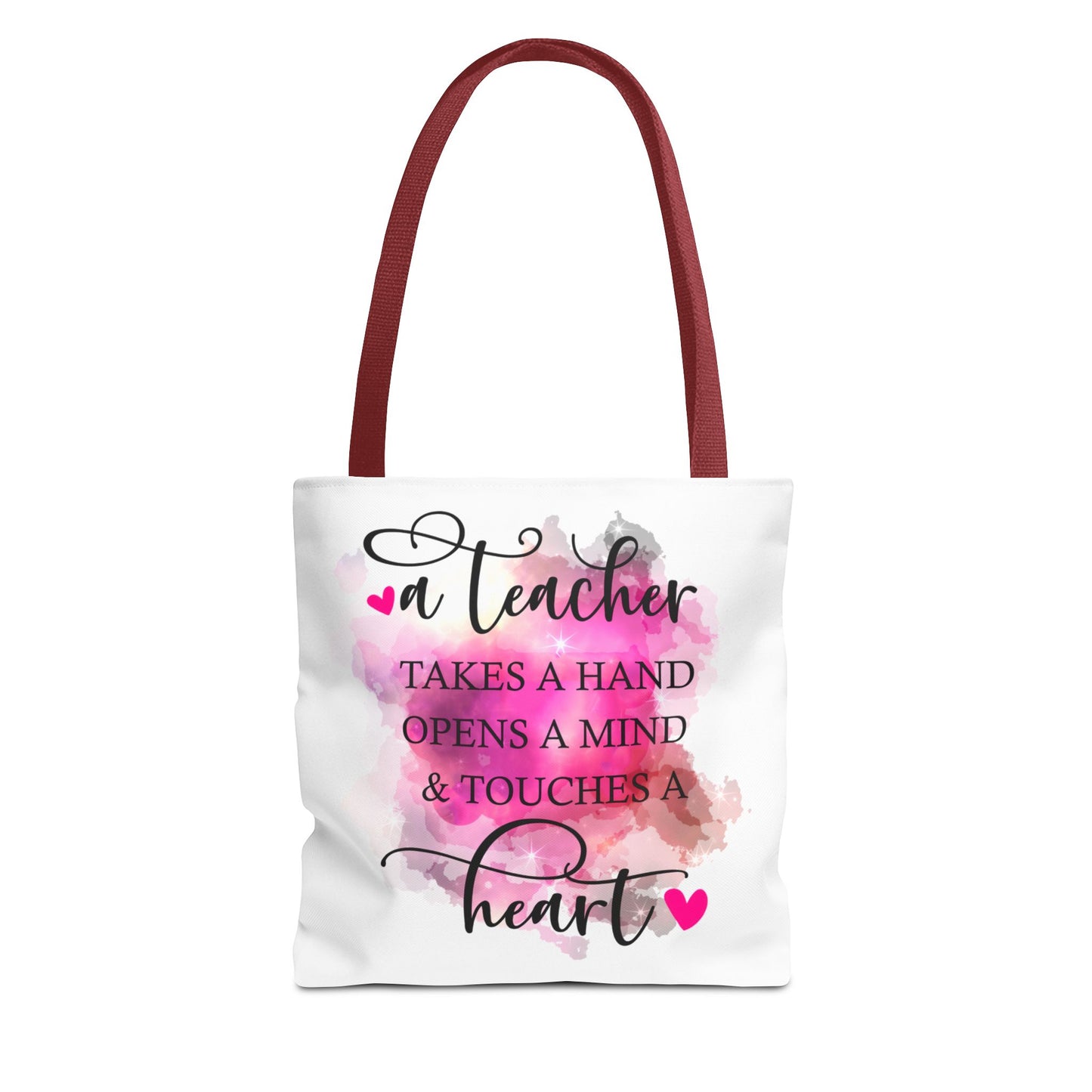 Heartfelt Teacher Tote Bag | Perfect Gift for Educators, Back to School, Teacher Appreciation, Sustainable Style