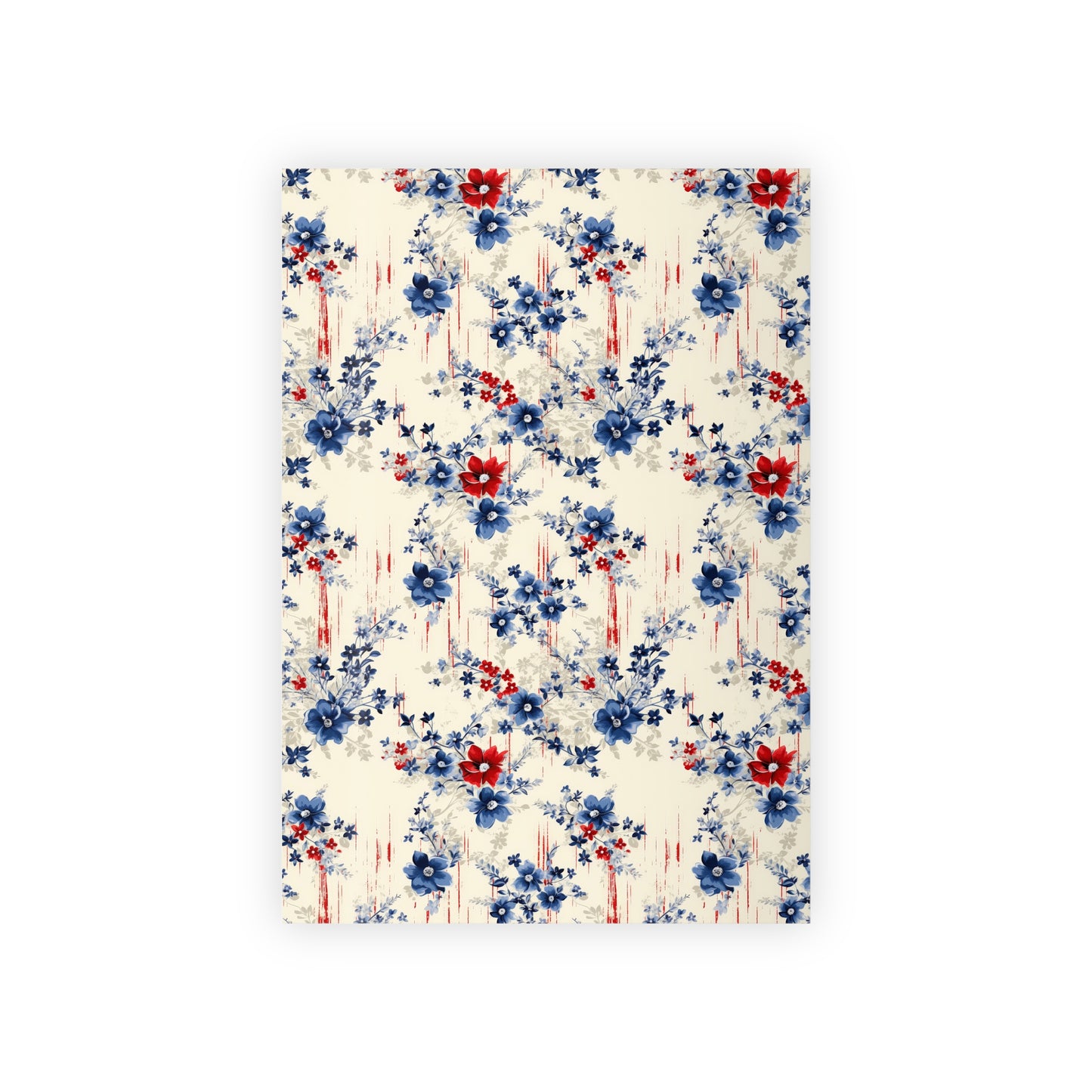 Floral Gift Wrapping Paper Roll, Stylish Wrapping for Birthdays, Weddings, Holidays, Crafting, Gift Presentation